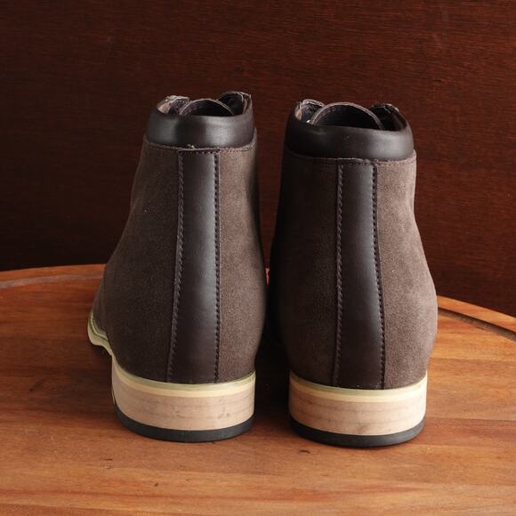 Calto Boots Mens Size 6.5 Brown Elevator Height Increasing Chukka‎ Ankle Casual main image 5